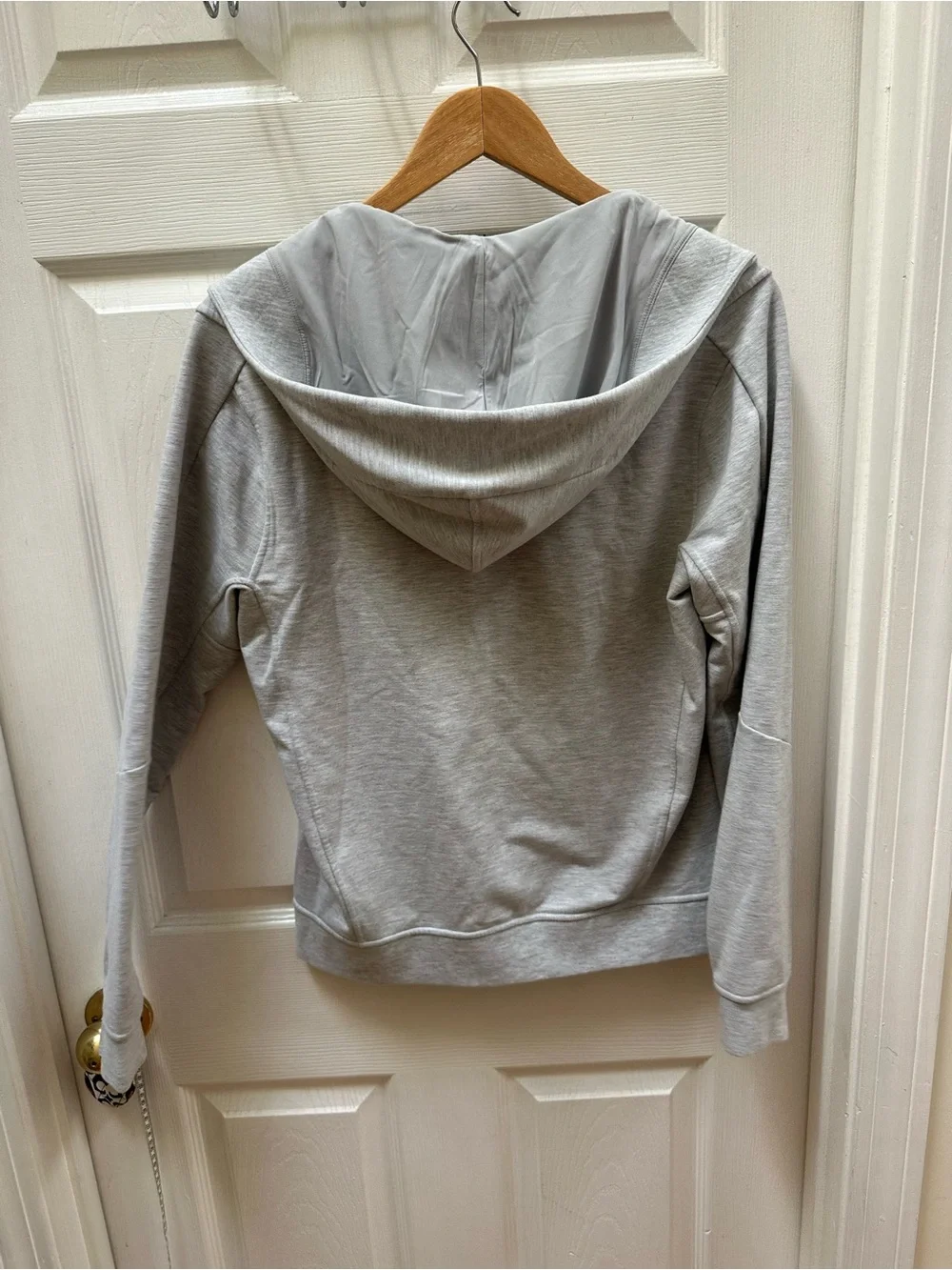 Lululemon City Sweat Zip Hoodie Heathered Ultra Light Grey